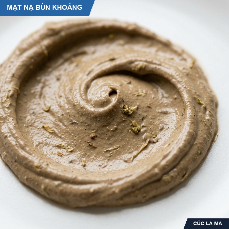 Mặt nạ bùn Cúc La Mã làm dịu & phục hồi